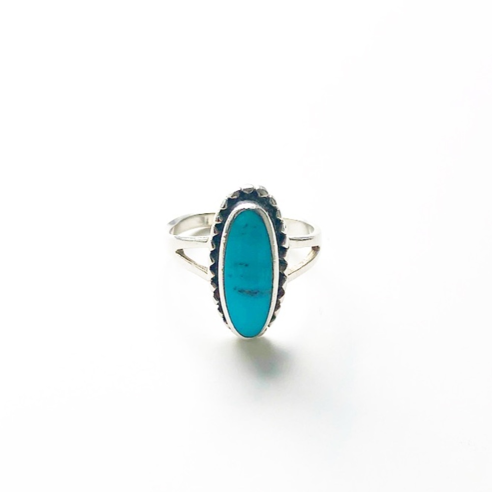 sterling silver turquoise ring